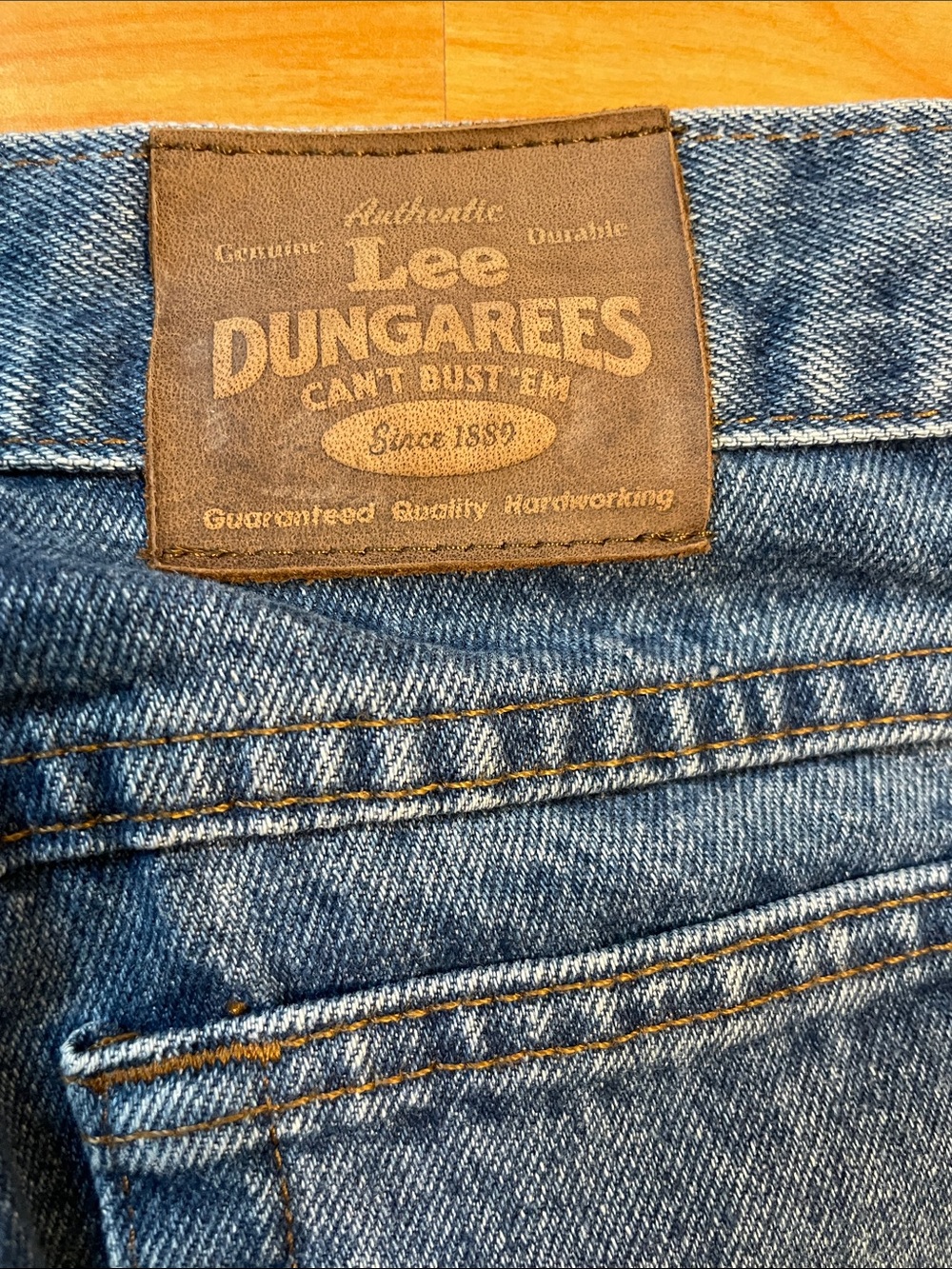 激レア 90s CAN'T BUST'EM × Lee Dungarees Vintage 90s Can't Bust Em Lee Dungarees Flare Light W… - Gem